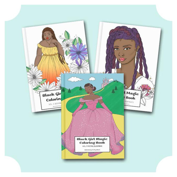 Black Girl Magic Coloring Books