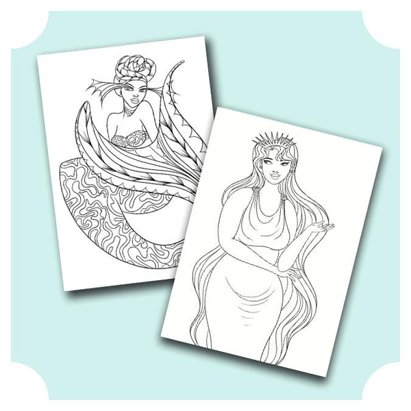Digital Coloring Pages