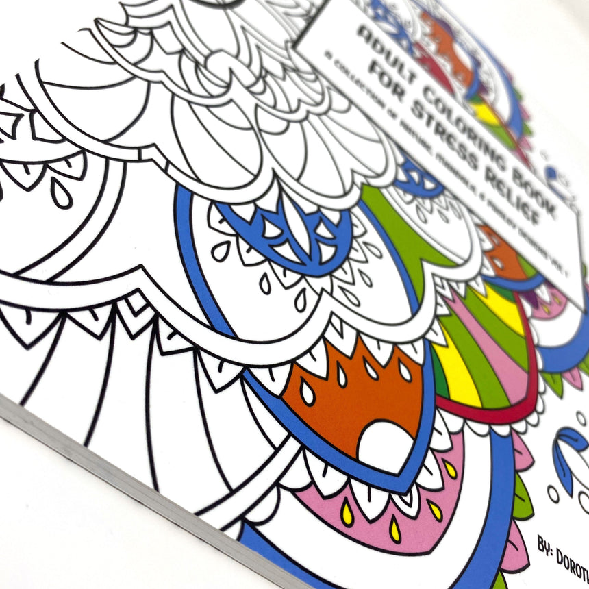Adult Coloring Book For Stress Relief Dorothy Gilbert