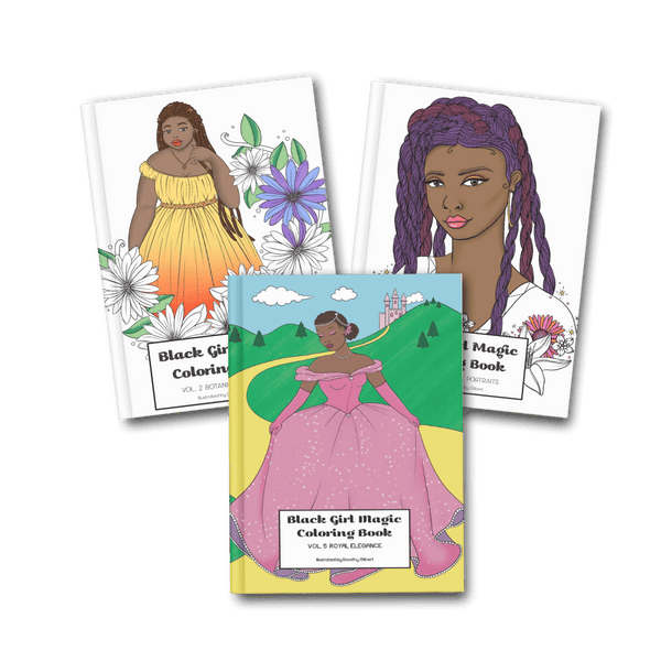 Black Girl Magic Coloring Books
