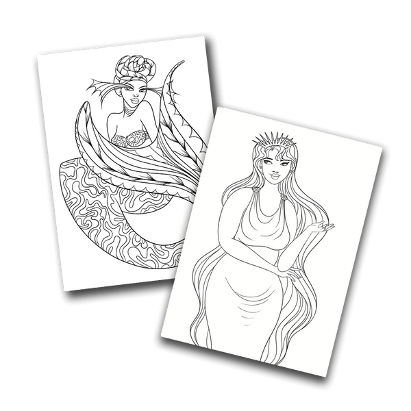 Digital Coloring Pages