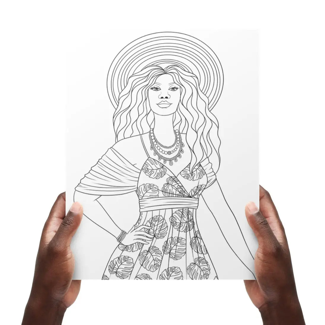 Black Girl Magic Coloring Book Vol. 4: Cultural Queens Dorothy Gilbert