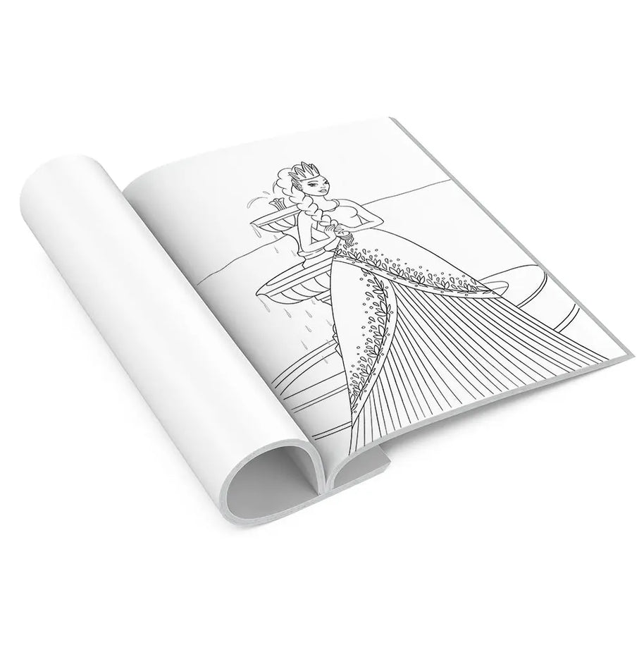 Black Girl Magic Coloring Book Vol. 5: Royal Elegance Dorothy Gilbert