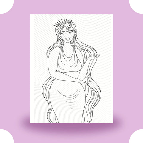 Black Miss Universe Coloring Page Dorothy Gilbert