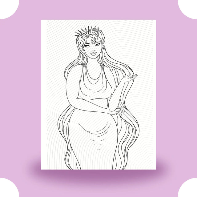 Black Miss Universe Coloring Page Dorothy Gilbert