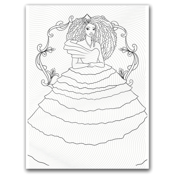 princess dress coloring book Princess dress coloring pages Vectors - Download Free High-Quality Vectors