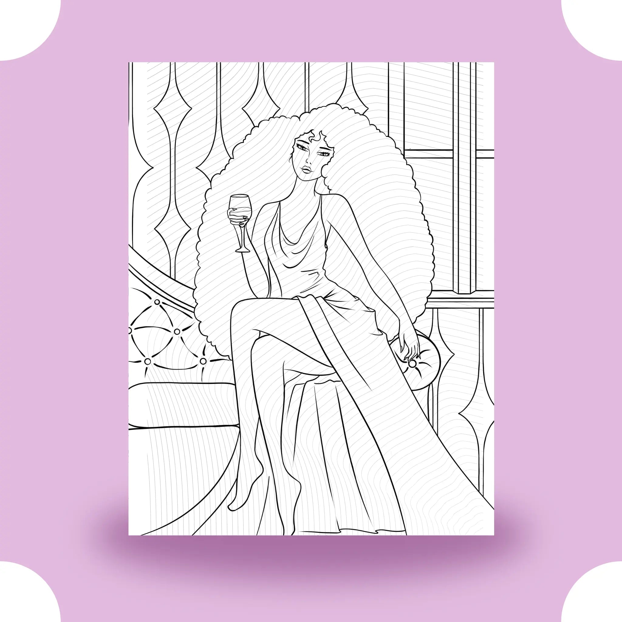 Cool Chick Vibes Coloring Book Dorothy Gilbert