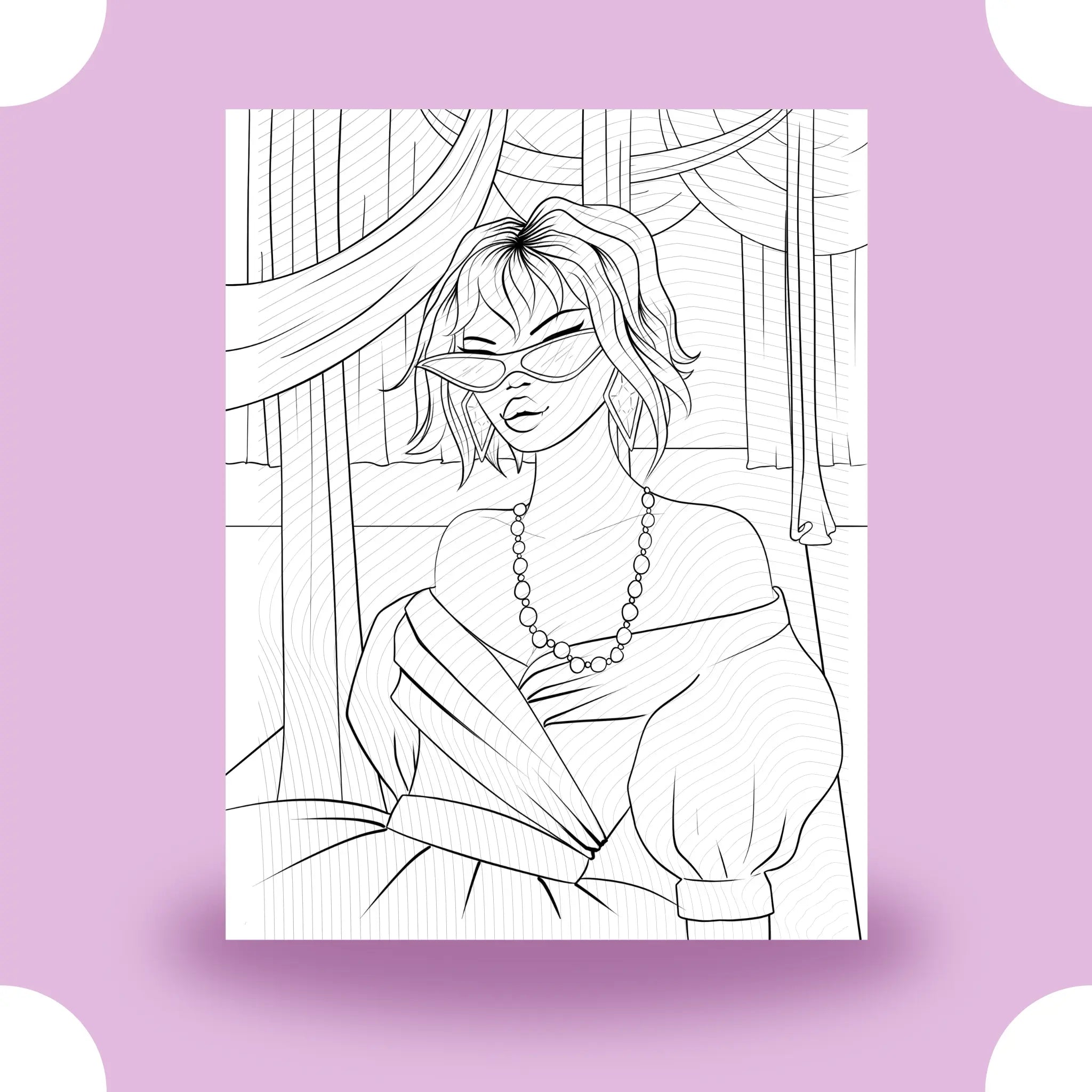 Cool Chick Vibes Coloring Book Dorothy Gilbert