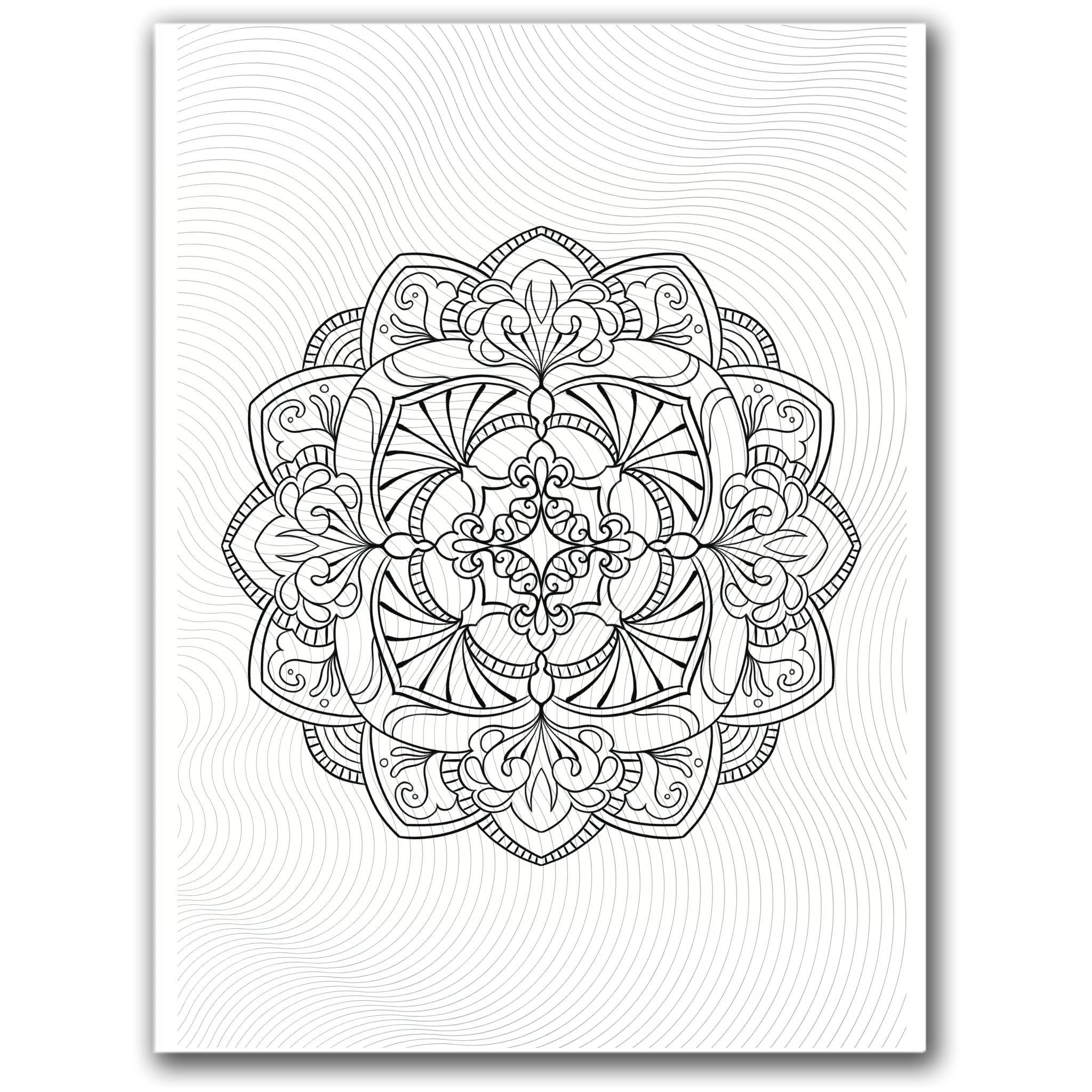 Mandala Coloring Page (Printable PDF) Dorothy Gilbert
