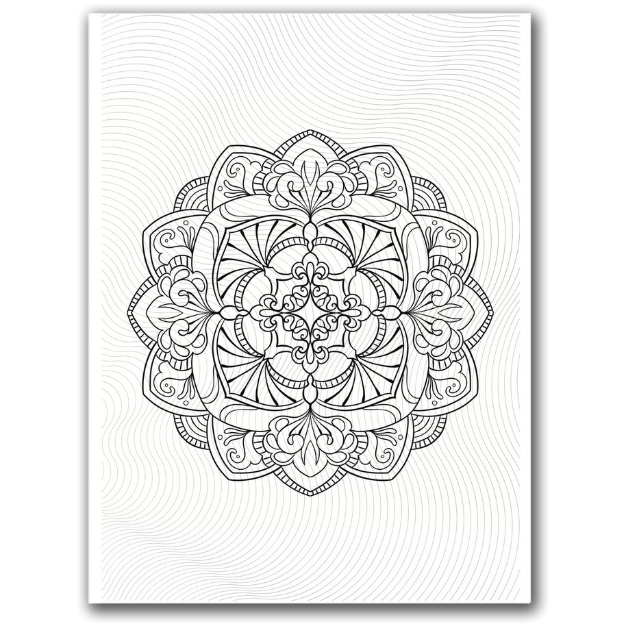 Mandala Coloring Page (Printable PDF) Dorothy Gilbert