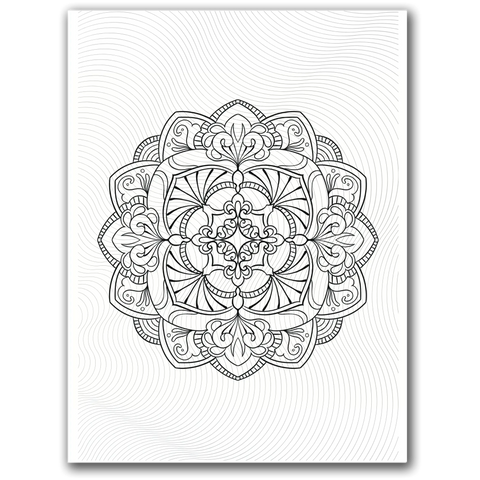 Mandala Coloring Page (Printable PDF) Dorothy Gilbert