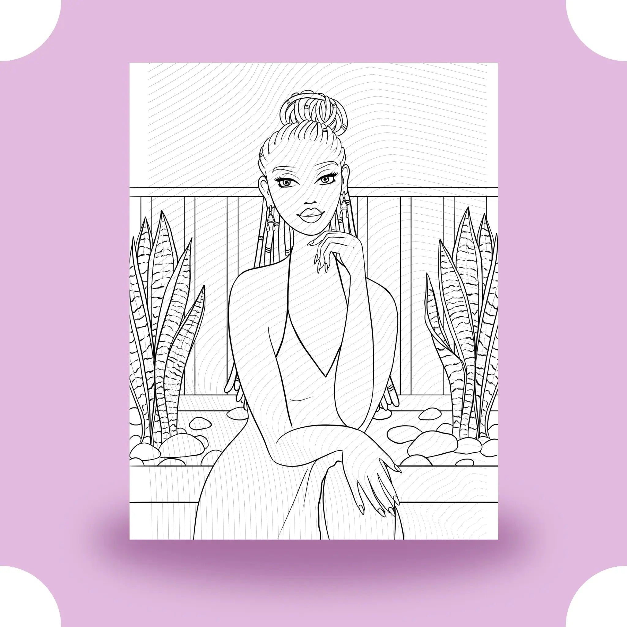 Villa Babe Coloring Page Dorothy Gilbert