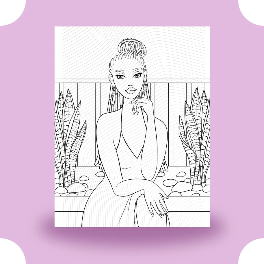 Villa Babe Coloring Page Dorothy Gilbert