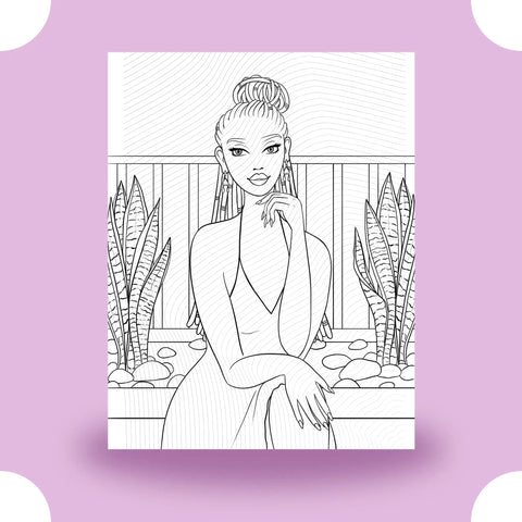 Villa Babe Coloring Page Dorothy Gilbert