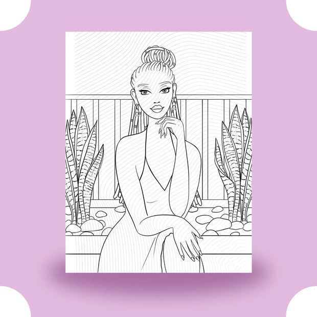 Villa Babe Coloring Page Dorothy Gilbert