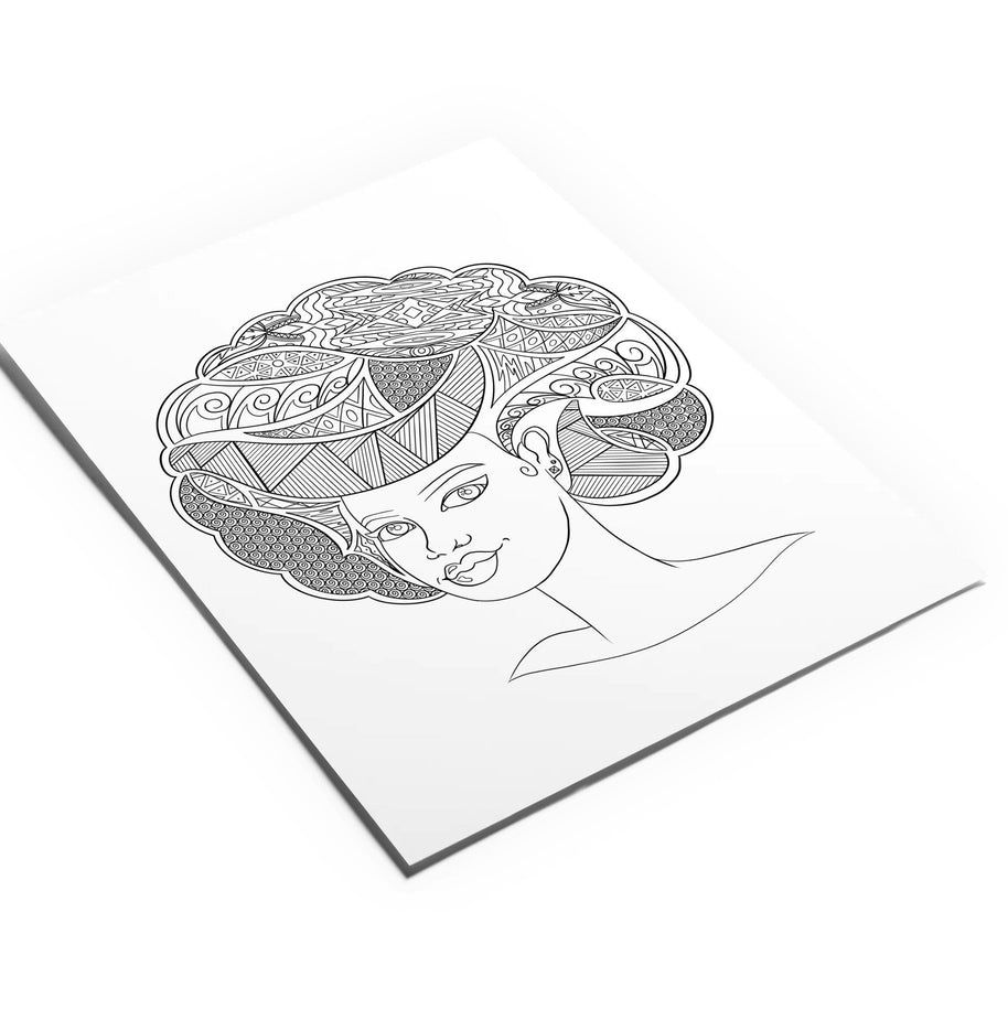 Black Girl Magic Coloring Book Dorothy Gilbert