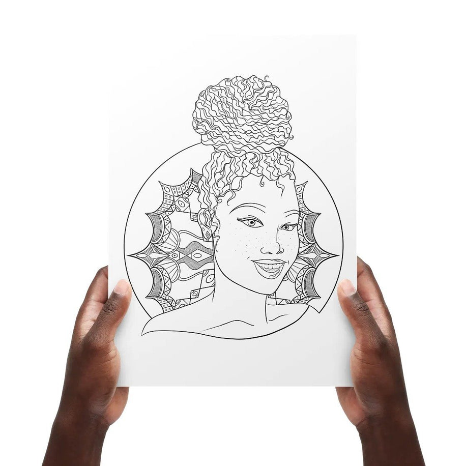 Black Girl Magic Coloring Book Dorothy Gilbert