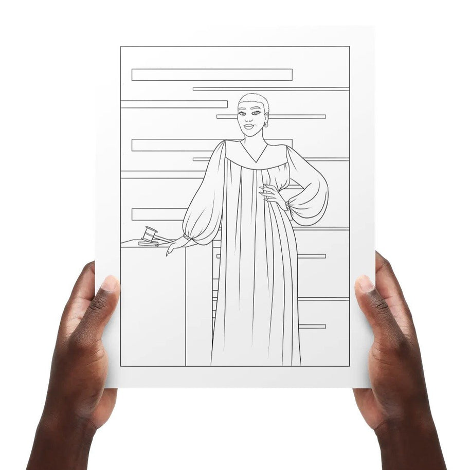 Black Girl Magic Coloring Book Vol. 3: Workin' It Dorothy Gilbert
