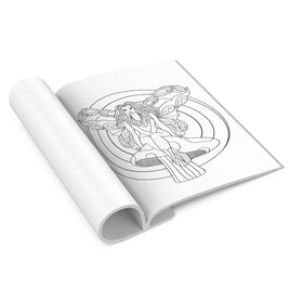 Fierce Fantasy Coloring Book Vol. 1: Fabulous Fairies Dorothy Gilbert