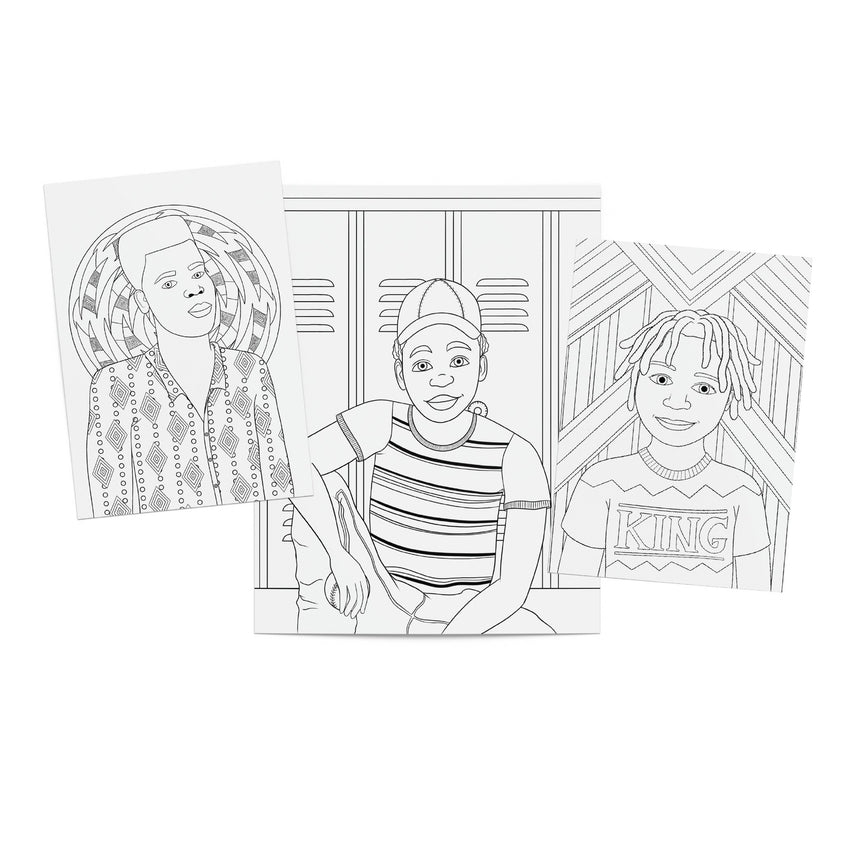 Young Kings Printable Coloring Pack (PDF) Dorothy Gilbert